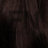 FNLonglocks premium color 2 K-tip hair extensions, close-up dark brown swatch.
