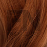FNLonglocks premium color 33 auburn tape-in hair extensions, 100% Remy human hair.