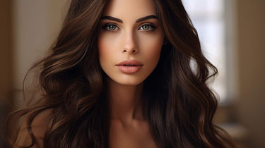 Premium color 2 dark brown K-tip hair extensions by FNLonglocks 100% Remy human hair.