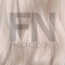 Smooth blonde Remy hair extensions with natural shine and soft texture for salon use